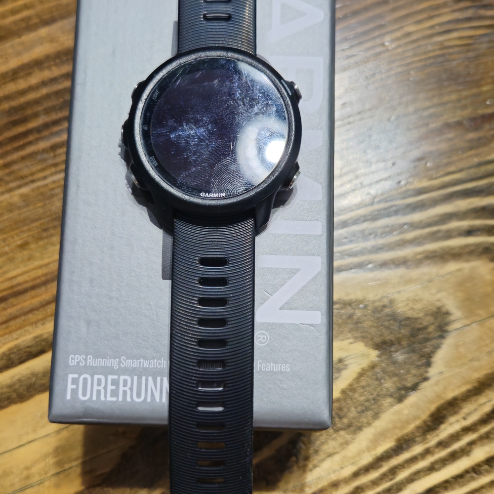 Garmin Forerunner 245 Black GPS Running Smartwatch